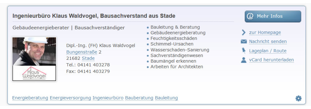 city-map businessCARD für Ihre Firma